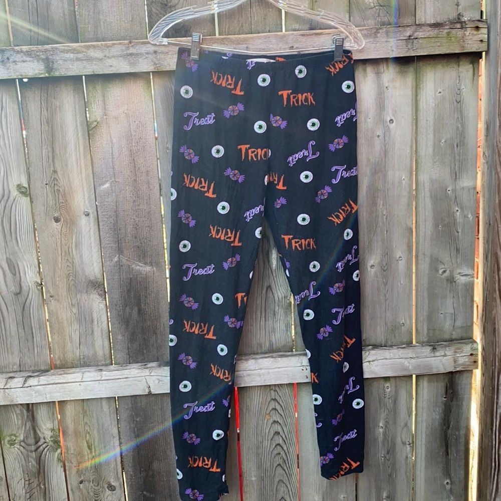 Halloween leggings sz. L